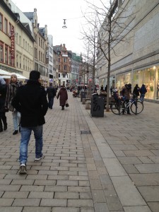 Pedestrian Walkways, huge in Europe!